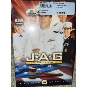JAG Judge Advocate TV SERIES COMPLETE SIXTH SEASON‎ 6 Widescreen New Sealed DVD